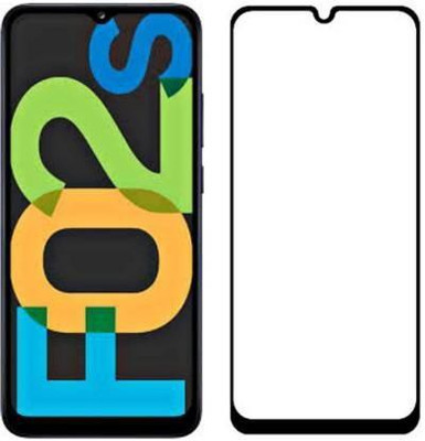 Hyper Edge To Edge Tempered Glass for SAMSUNG Galaxy F02S, SAMSUNG F02S(Pack of 1)