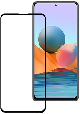 Q Box Edge To Edge Tempered Glass for Redmi note 10 pro, Redmi note 10 pro max(Pack of 1)
