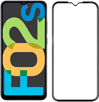 FlipSmartGuard Edge To Edge Tempered Glass for SAMSUNG GALAXY F02S(Pack of 1)