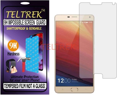 TELTREK Tempered Glass Guard for GIONEE M5 PLUS (Flexible, Unbreakable)(Pack of 1)