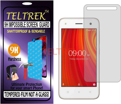 TELTREK Tempered Glass Guard for LAVA Z40 (Flexible, Unbreakable)(Pack of 1)