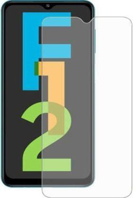 AKSHUD Tempered Glass Guard for Samsung Galaxy F12(Pack of 1)