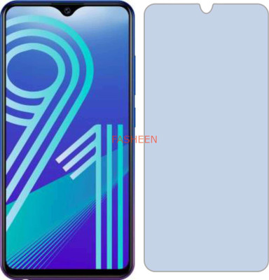 Fasheen Tempered Glass Guard for VIVO Y91 (Impossible AntiBlue Light)(Pack of 1)