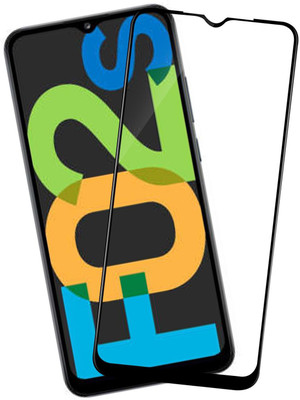VAlight Edge To Edge Tempered Glass for SAMSUNG Galaxy F02s(Pack of 1)