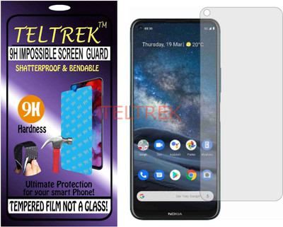 TELTREK Tempered Glass Guard for NOKIA 8V 5G UW (Flexible, Unbreakable)(Pack of 1)