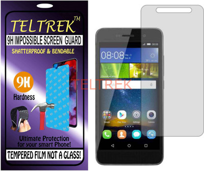 TELTREK Tempered Glass Guard for HUAWEI HONOR HOLLY 2 PLUS (Flexible, Unbreakable)(Pack of 1)