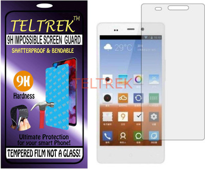 TELTREK Tempered Glass Guard for GIONEE ELIFE E6 (Flexible, Unbreakable)(Pack of 1)