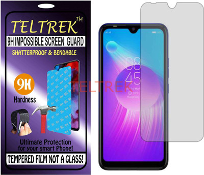 TELTREK Tempered Glass Guard for TECNO SPARK GO (Flexible, Unbreakable)(Pack of 1)