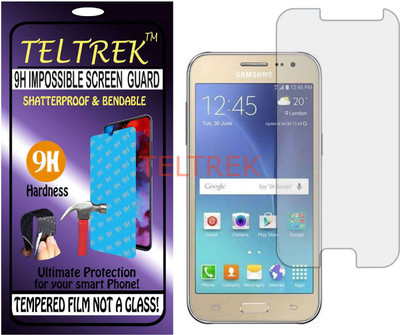 TELTREK Tempered Glass Guard for SAMSUNG GALAXY J2 DTV (Flexible, Unbreakable)(Pack of 1)
