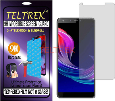 TELTREK Tempered Glass Guard for PANASONIC ELUGA RAY 600 (Flexible, Unbreakable)(Pack of 1)