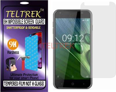 TELTREK Tempered Glass Guard for ACER LIQUID Z6 (Flexible, Unbreakable)(Pack of 1)