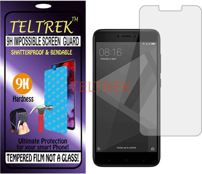 TELTREK Tempered Glass Guard for MI REDMI 4X (Flexible, Unbreakable)(Pack of 1)