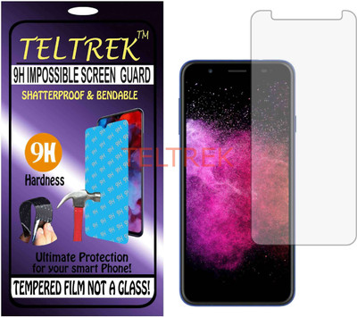 TELTREK Tempered Glass Guard for PANASONIC ELUGA I7 (Flexible, Unbreakable)(Pack of 1)