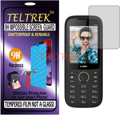 TELTREK Tempered Glass Guard for LAVA ARC SELFIE (Flexible, Unbreakable)(Pack of 1)