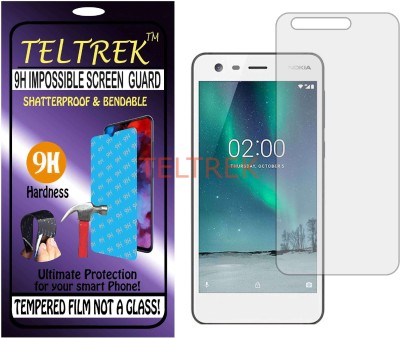 TELTREK Tempered Glass Guard for NOKIA TA-1011 (NOKIA 2) (Flexible, Unbreakable)(Pack of 1)