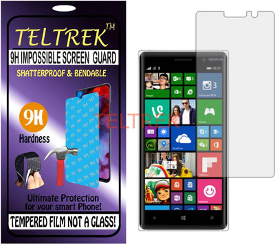TELTREK Tempered Glass Guard for NOKIA LUMIA 830 (Flexible, Unbreakable)(Pack of 1)