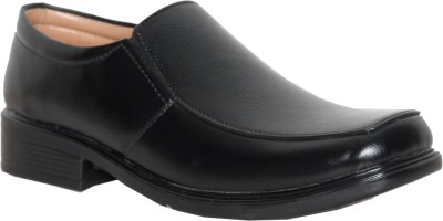 Azzaro Black Jumbo Slip On Shoes For Men(Black , 47 Euro)