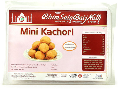 bhim sain baij nath (Inventor of Dalmoth and Petha) - Mini Kachori / Dry Kachori(400 g)
