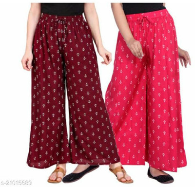 Bharti creation Flared Women Multicolor Trousers