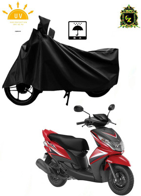 collection zone Waterproof Two Wheeler Cover for Yamaha(Ray Z, Black)