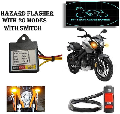 HI-TECH ACCESSORIES Side NA Indicator Light for Universal For Bike Universal For Bike