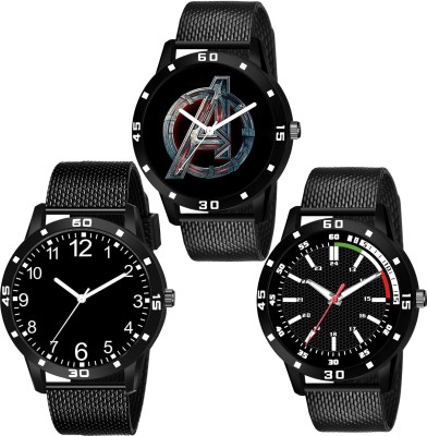 just like 3 combo Fast Selling Wrist Watch Analog Watch  - For Boys