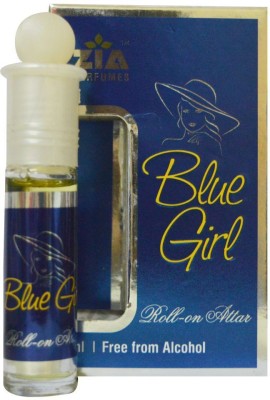 ZIA Attar BLUE GIRL | Royal Ittar | Alcohol Free Perfume Oil 8ML Floral Attar(Natural)