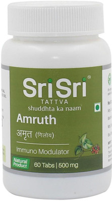 Sri Sri Tattva SRI SRI AMRUTH PACK OF 4(Pack of 4, 240 Tablets)