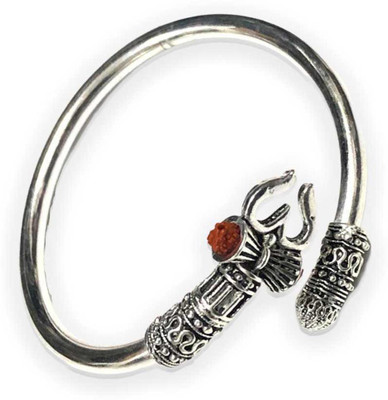 ruby collection Brass Silver Kada