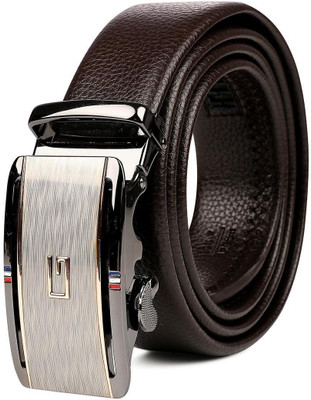 EDIFIER Men Brown Genuine Leather Belt