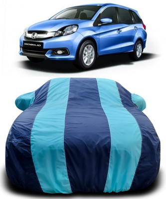 Gavya Car Cover For Honda Mobilio (With Mirror Pockets)(Blue, Blue)