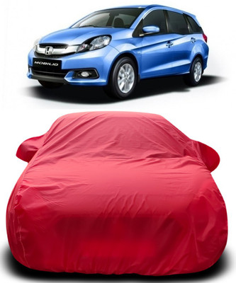 Yuniek Car Cover For Honda Mobilio (With Mirror Pockets)(Red)