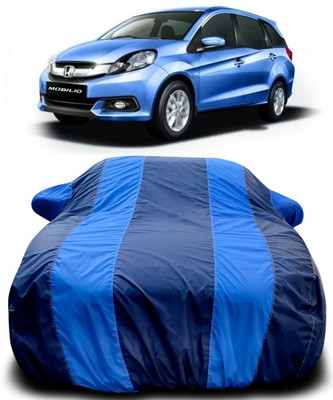 Gavya Car Cover For Honda Mobilio (With Mirror Pockets)(Blue, Blue)
