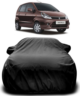 MoTRoX Car Cover For Maruti Suzuki Zen Estilo (With Mirror Pockets)(Black)