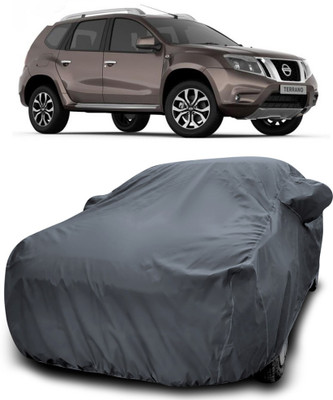 APNEK Car Cover For Nissan Terrano (With Mirror Pockets)(Grey)