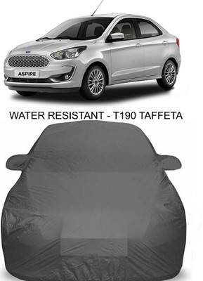 MoTRoX Car Cover For Ford Aspire (With Mirror Pockets)(Grey)