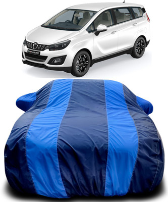 APNEK Car Cover For Mahindra Marazzo (With Mirror Pockets)(Blue, Blue)