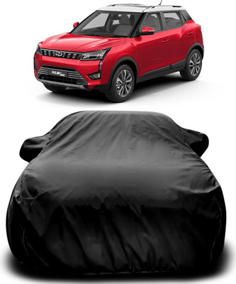 APNEK Car Cover For Mahindra XUV 300 (With Mirror Pockets)(Black)