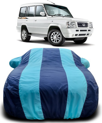 MoTRoX Car Cover For Tata Sumo (With Mirror Pockets)(Blue, Blue)