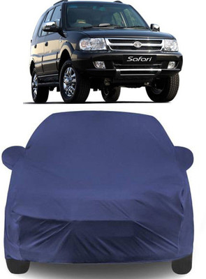 MoTRoX Car Cover For Tata Safari (With Mirror Pockets)(Blue)