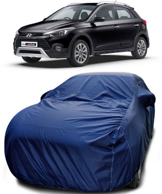Elegance Car Cover For Hyundai i20 Active (With Mirror Pockets)(Blue)