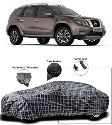 APNEK Car Cover For Nissan Terrano(White, Black)