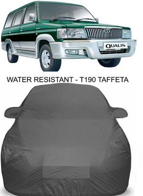 Yuniek Car Cover For Toyota Qualis (With Mirror Pockets)(Grey)