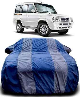 MoTRoX Car Cover For Tata Sumo (With Mirror Pockets)(Blue, Grey)