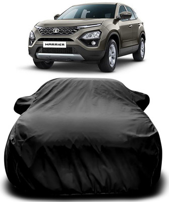 MoTRoX Car Cover For Tata Harrier (With Mirror Pockets)(Black)