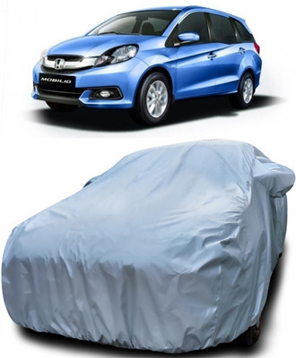 NUMBOR ONE Car Cover For Honda Mobilio (With Mirror Pockets)(Silver)