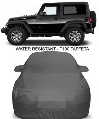 MoTRoX Car Cover For Mahindra Thar (With Mirror Pockets)(Grey)