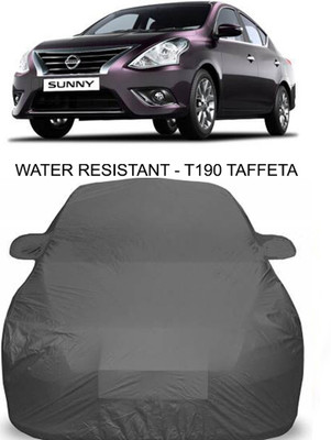 MoTRoX Car Cover For Nissan Sunny (With Mirror Pockets)(Grey)