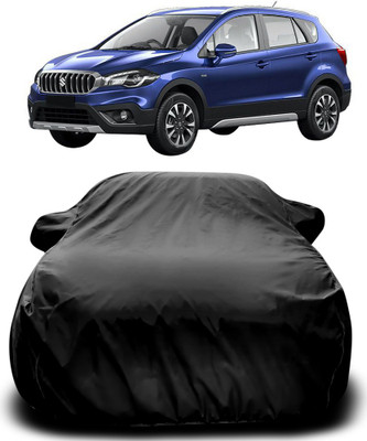 MoTRoX Car Cover For Maruti Suzuki S-Cross (With Mirror Pockets)(Black)