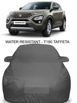 NUMBOR ONE Car Cover For Tata Harrier (With Mirror Pockets)(Grey)